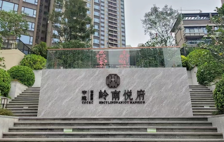 中建岭南悦府交付